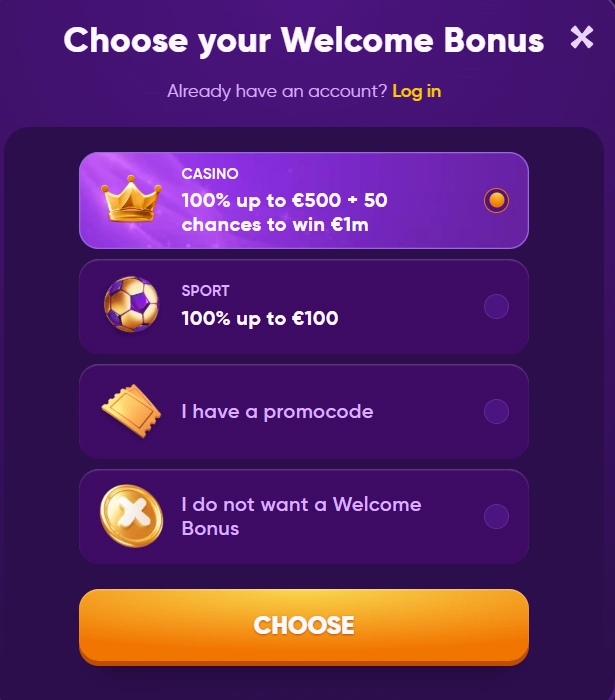 100% welcome bonus up to A$750 plus free spins for Australia players